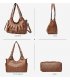 H2084 - Retro Tote Fashion Handbag