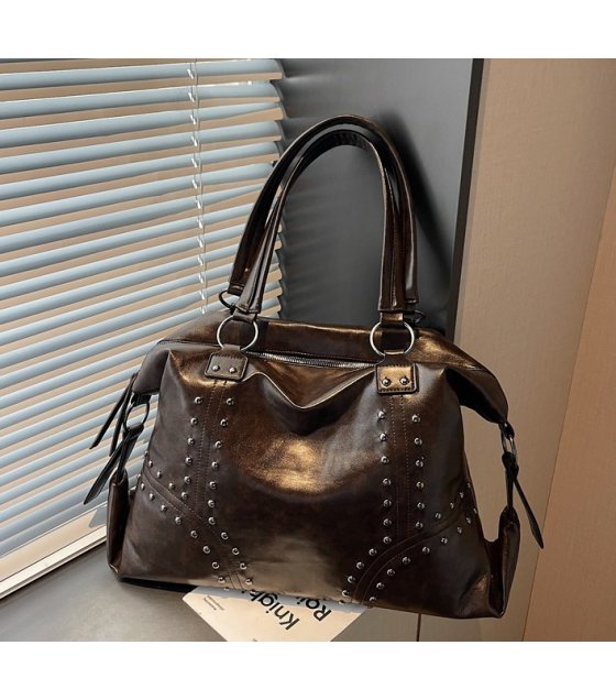 H2092 - Korean Simple Large Tote Bag
