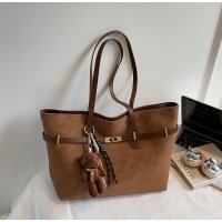 H2093 -Vintage Fashion Brown Tote Handbag
