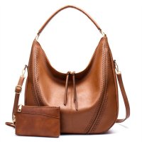 H2096 - Korean Retro 2pc Fashion Handbag set