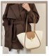 H2104 - Simple 2pc Elegant Handbag Set H2104 - Simple 2pc Elegant Handbag Set