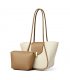 H2104 - Simple 2pc Elegant Handbag Set H2104 - Simple 2pc Elegant Handbag Set