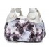 H2118 - Floral Printed Soft Leather Handbag 