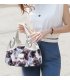 H2118 - Floral Printed Soft Leather Handbag 