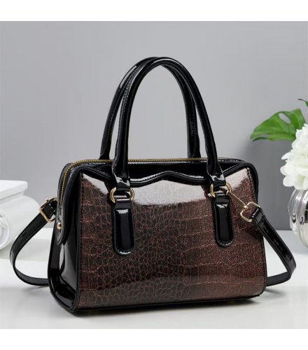 H2131 - New Stone Patterned Crossbody Handbag