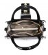 H2135 - Stone Patterned Shiny Leather Handbag H2135 - Stone Patterned Shiny Leather Handbag