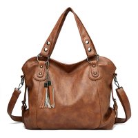 H2154 - American fashion new tassel women's bag 