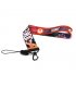 KT001 - Joker mobile phone lanyard keychain