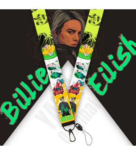 KT009 - Billie Eilish Mobile Phone Lanyard