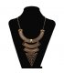 N1042 - Geometric triangular trade clavicle chain 