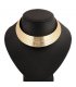 N2659 - Golden Collar Necklace