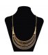 N2662 - Vintage Carved Retro Necklace