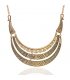 N2662 - Vintage Carved Retro Necklace