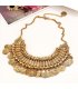 N2664 - Vintage Coin Tassel Necklace
