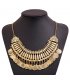 N2664 - Vintage Coin Tassel Necklace
