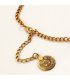 N2664 - Vintage Coin Tassel Necklace