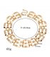N2669 - Golden Layered Necklace