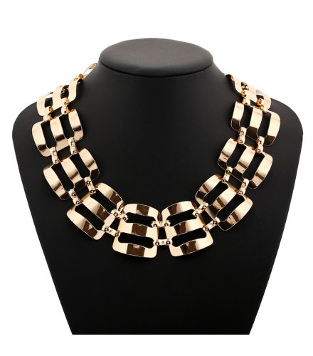 N2669 - Golden Layered Necklace