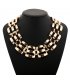 N2669 - Golden Layered Necklace