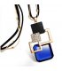 N2672 - Blue Gemstone Pendant Necklace