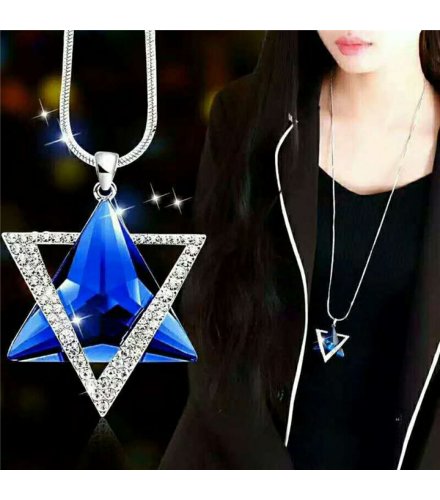 N2677 - Star Pendant Gemstone Necklace
