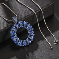 N2683 - Vintage Drop Pendant Necklace