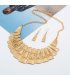N2692 - Retro Hollow Carved Necklace Set