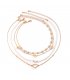 N2696 - Fashion Pearl Daisy Necklace Set