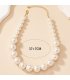 N2703 - Retro Beaded Chain Necklace