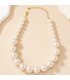 N2703 - Retro Beaded Chain Necklace