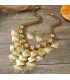 N2717- Cross-border fashion retro exaggerated round Necklace