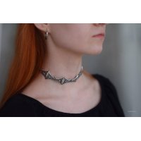 N2720 - American Bohemian collar  Necklace 