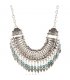 N2722 - American Retro Tassel Coin Necklace 