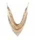 N2723 - Triangle Towel Aluminum Cloth Silk Scarf False Collar Necklace N2723 - Triangle Towel Aluminum Cloth Silk Scarf False Collar Necklace