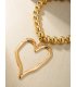 N2734 - Simple round beads love pendant necklace N2734 - Simple round beads love pendant necklace