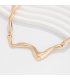 N2737 - Geometric choker twist design Necklace