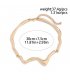 N2737 - Geometric choker twist design Necklace