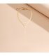 N2739 - Hip hop simple snake bone chain