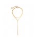 N2739 - Hip hop simple snake bone chain