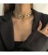 N2741 - American Cross-border Trendy Punk Style Thick Chain
