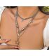 N2743 - Hip hop hot girl style star pendant necklace