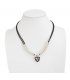 N2749 - Bohemian Style Exotic Round Pendant Tassel Necklace