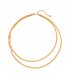 N2750 - Simple Winding Snake Bone Necklace