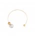 N2753 - Personalized Metal Ring Collar Necklace