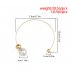 N2753 - Personalized Metal Ring Collar Necklace