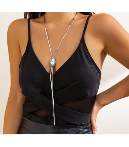 N2756 - Baroque Pearl Hip-Hop Pendant 