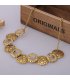 N955 - Luxury Bronze Circular Necklace