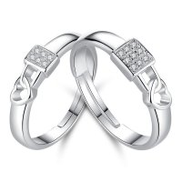 R667 - Classic Silver Couple Ring R667 - Classic Silver Couple Ring