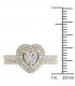R685 - Elegant Heart Gemstone Ring