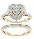 R685 - Elegant Heart Gemstone Ring